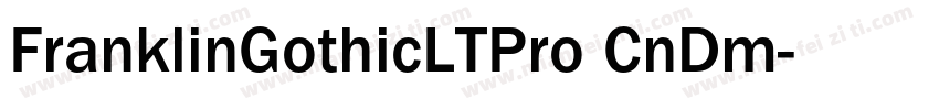 FranklinGothicLTPro CnDm字体转换